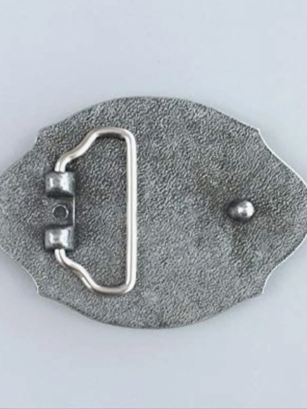 Carpenter Silver Oval Tools Hammer Level Saw Belt Buckle Unisex